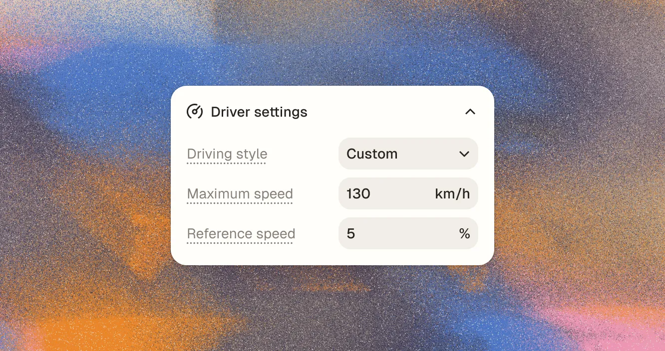 Driving styles